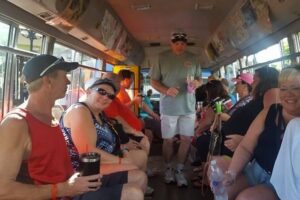 Negril One Love Bus Bar Crawl - The heart of it: 5 to 7 bar stops in short, fun bursts
