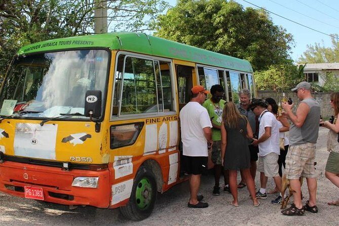 Negril One Love Bus Bar Crawl - The social payoff: meeting people on the bus