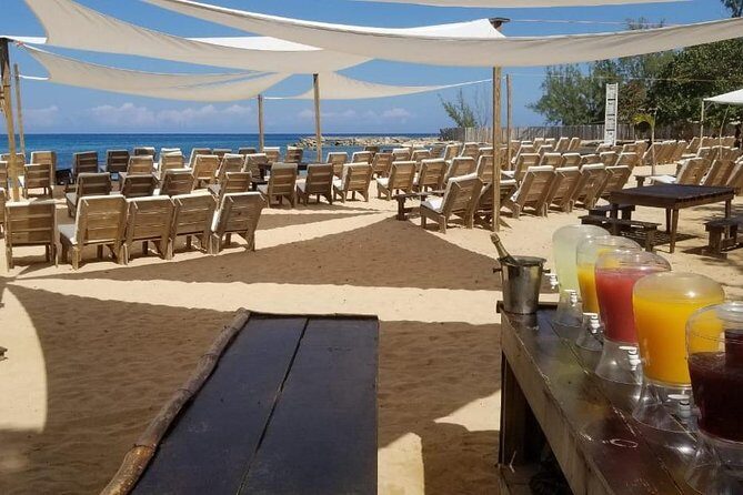 Ocho Rios: Bamboo Beach Club with Specialty Lunch & Cocktails - Beach reality check: waves, shade, and the ground truth