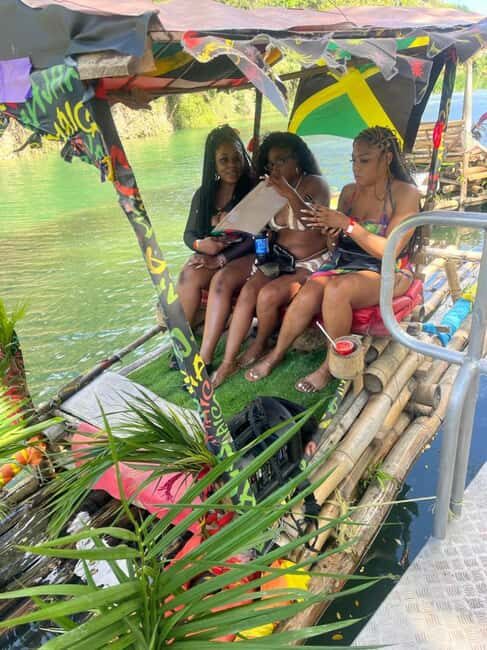 Ocho Rios : Bamboo River Rafting in Ocho Rios Jamaica. - The Coach Ride: 30 Minutes That Set the Tone