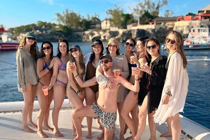 PARTY Catamaran Cruise with Snorkeling Rick's Cafe ADULTS ONLY - Where you meet at 2:30 pm, and how the transfers really work