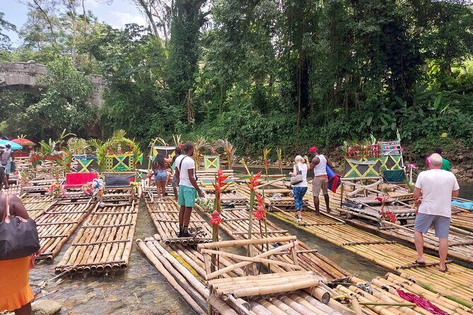 Private Bamboo River Raft with Limestone Massage in Montego Bay - Montego Bay bamboo rafting plus limestone massage: the basic idea