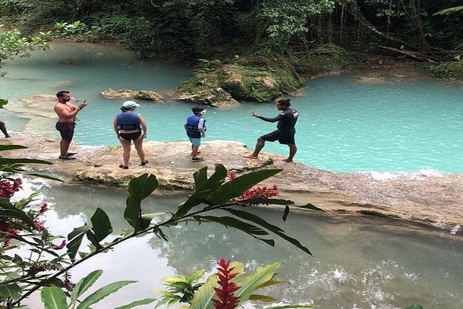 [PRIVATE] Blue Hole & Secret Falls Tour with Entrance Fees - Blue Hole: entrance handled, life vest on, and jump options if you want them