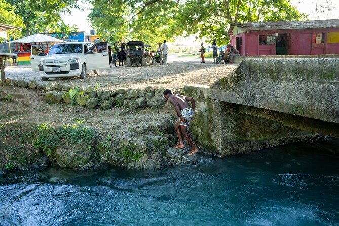 Private Rasta Safari Cultural UTV Village Experience - The Mineral Spring Swim Stop: Fun, Local, and A Bit Brave
