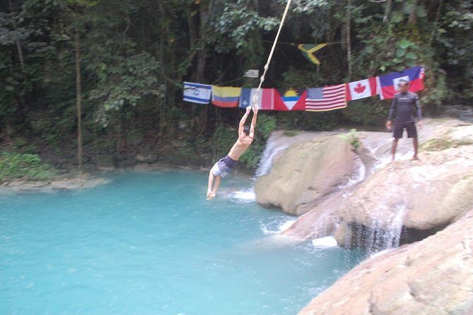 Private Tour From Ocho Rios To Blue Hole Secret Falls and Shopping - The Cave, Cliff, and Rope Options: Fun, But Choose Smart