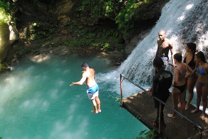 Private Transport to River Tubing or Rafting and Blue Hole combo - Price and Value: $45 Transport Plus Separate Activity Fees