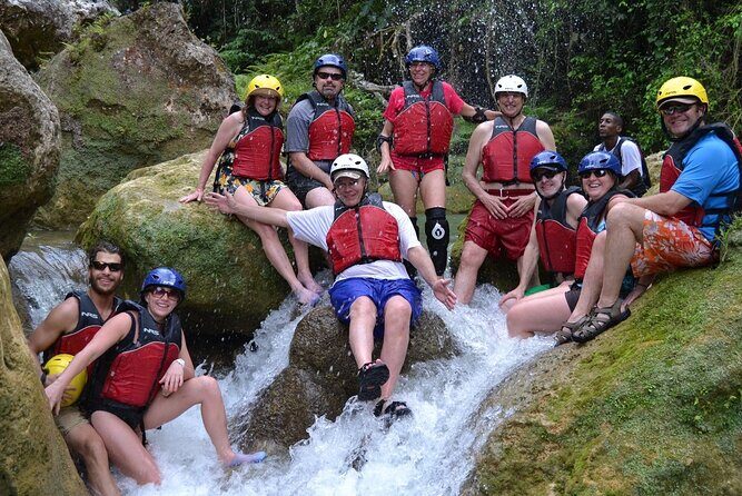 River Rapids Waterfalls Tubing and Beach Adventure with Transport - The Bamboo Break and Rope Swing Moment