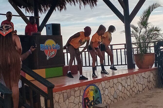 Seven Miles Beach in Negril and Ricks Cafe from Montego Bay - Rick’s Café: sunset, DJ vibes, food with a view, and the 30-foot jump
